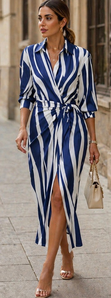 Harrow & Lane™ | Printed Wrap Dress