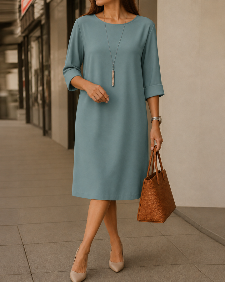 Henrietta | Tummy-Contouring Midi Dress