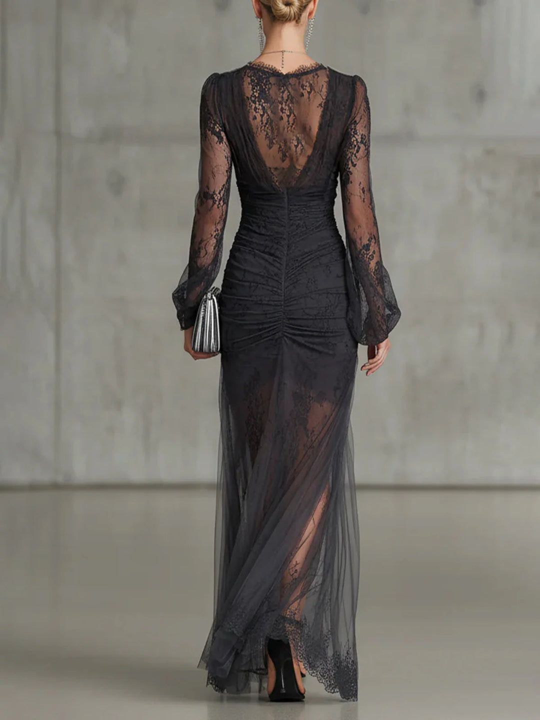 THERESA | ELEGANT LACE EVENING GOWN
