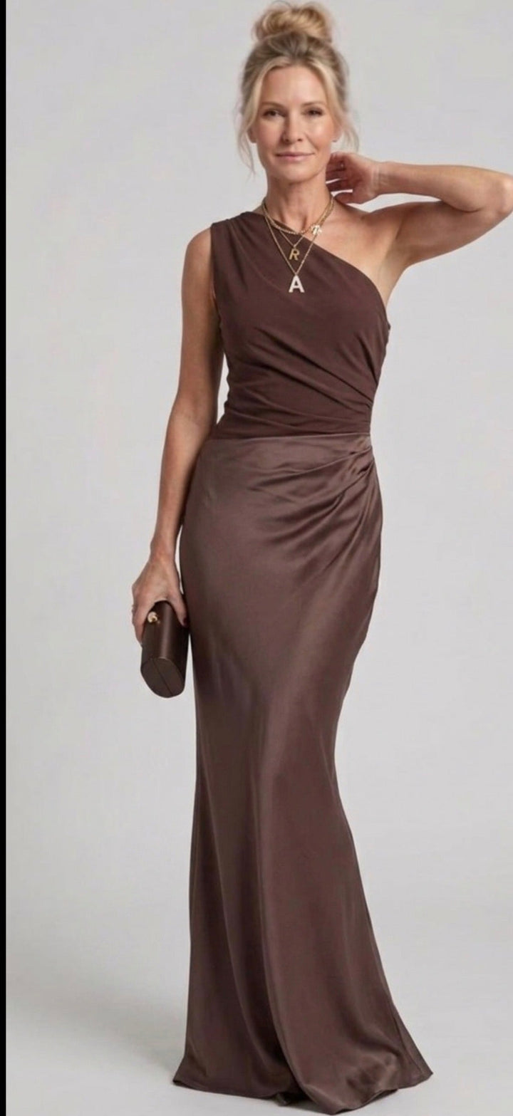 Harrow & Lane™ | Maxi Dress with a Guilt in Satin