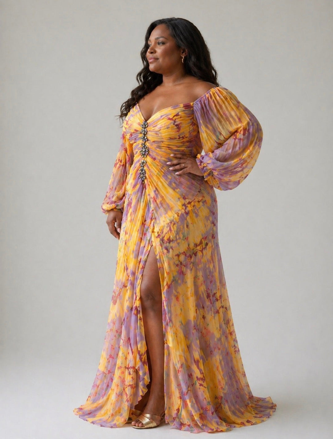 Harrow & Lane™ | Elegant Dress with V-Neck