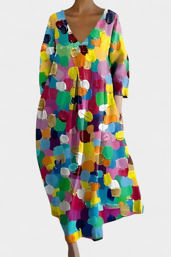 Josefa | Comfortable V-neck Dress