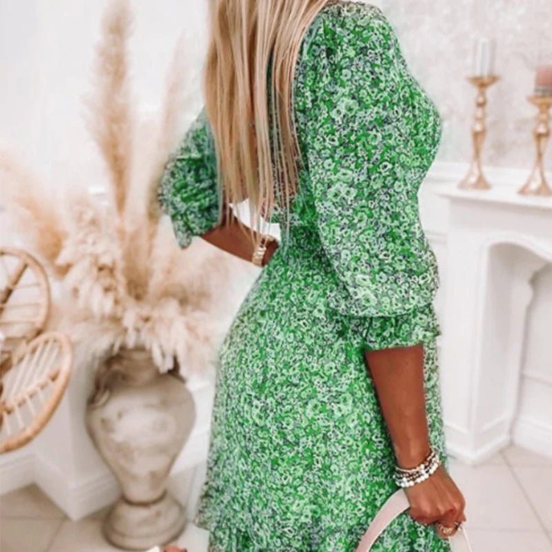 Noreen - Elegant Floral Dress