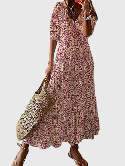 Juanita™ | Boho Vintage Summer Dress
