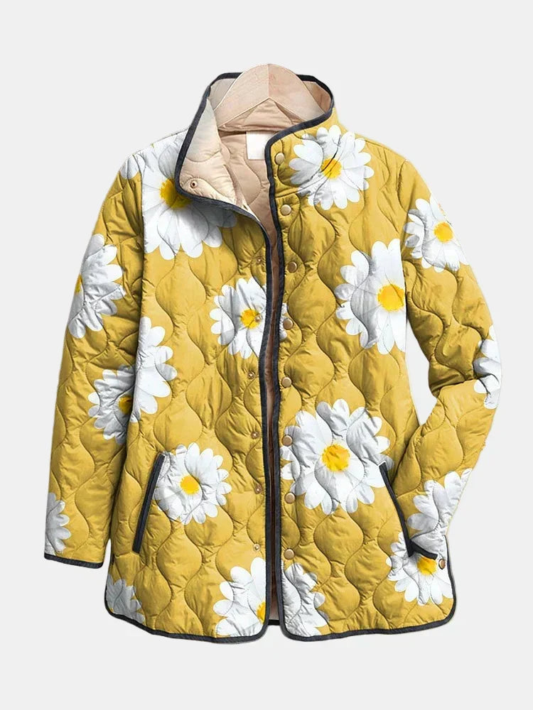 Irene | Charming Daisy Pattern Jacket