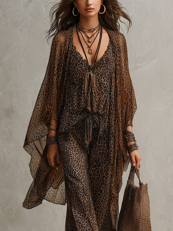 Vittoria Leopard Luxe Set