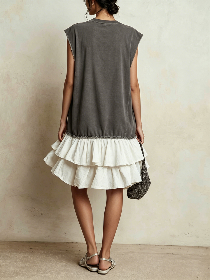 Helena | Casual Color-Block Vacation Dress, Relaxed Fit