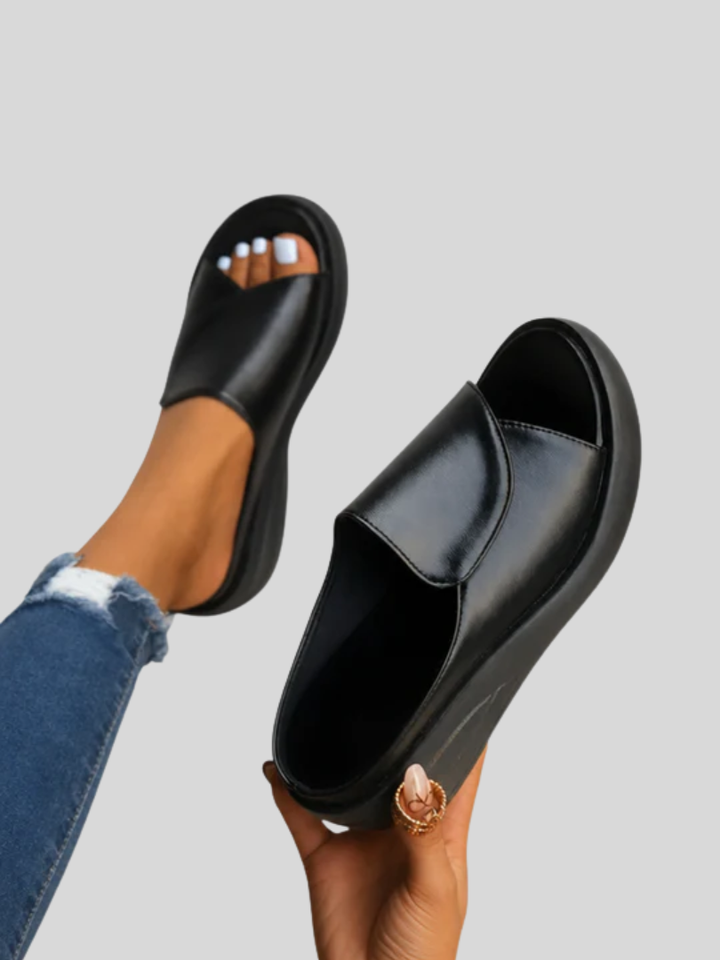 Pascaline™ – Orthopedic Slip-on Wedge Sandals
