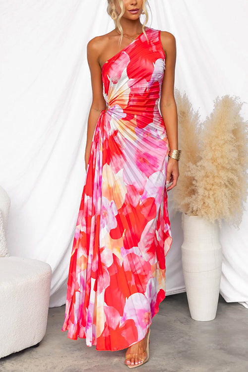 Harrow & Lane™ | Vibrant Tropical Evening Dress