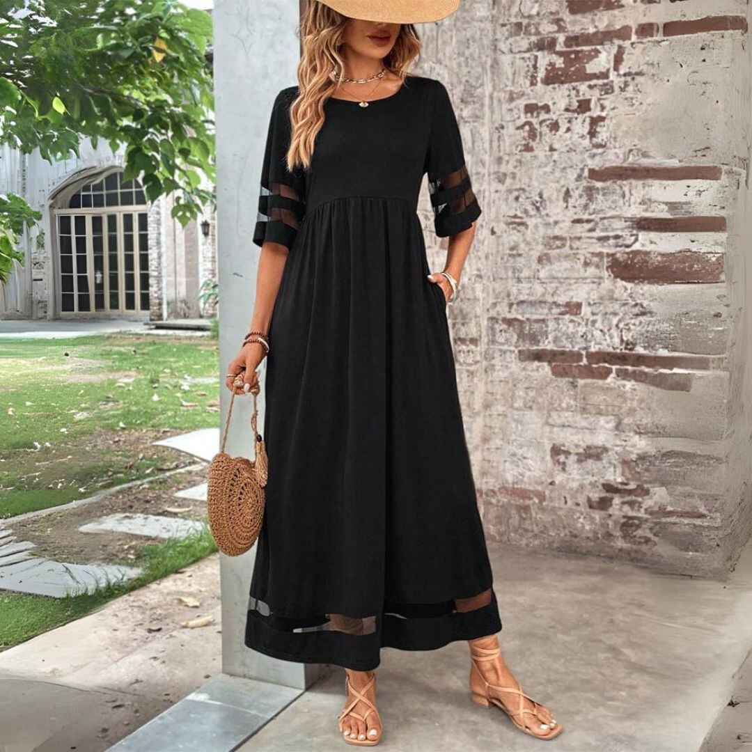 Morena™ – Flattering Tummy-Smoothing Midi Dress