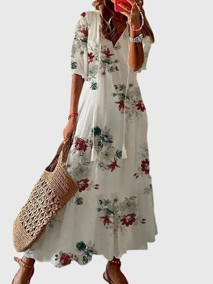 Juanita™ | Boho Vintage Summer Dress