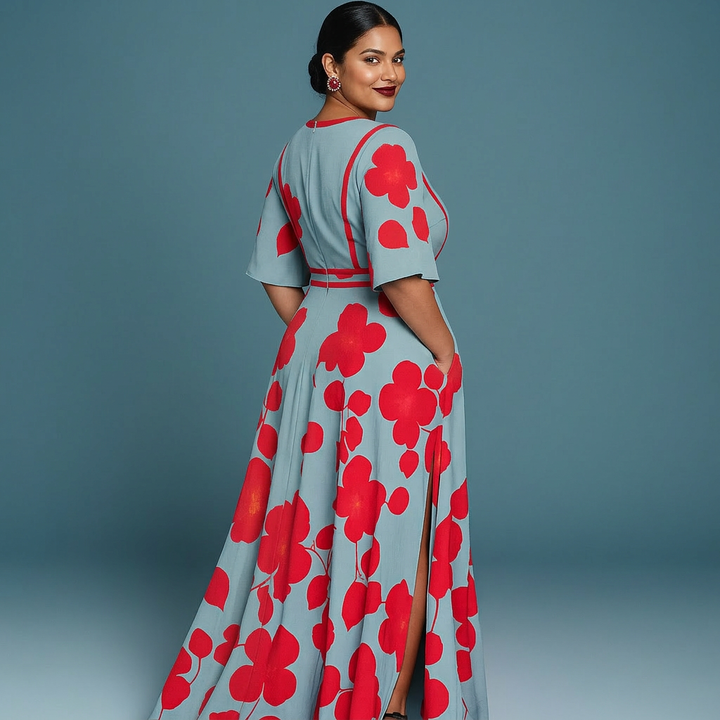 Leola | Elegant Viscose Dress