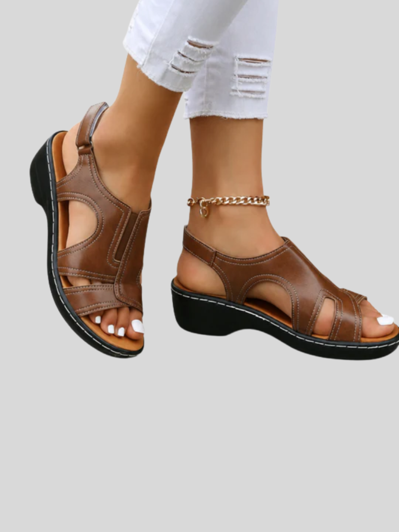 Lucasta | Orthopedic Leather Sandals™
