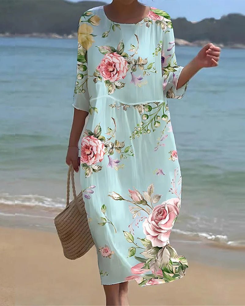 Mietta | Sunset Flower Dress