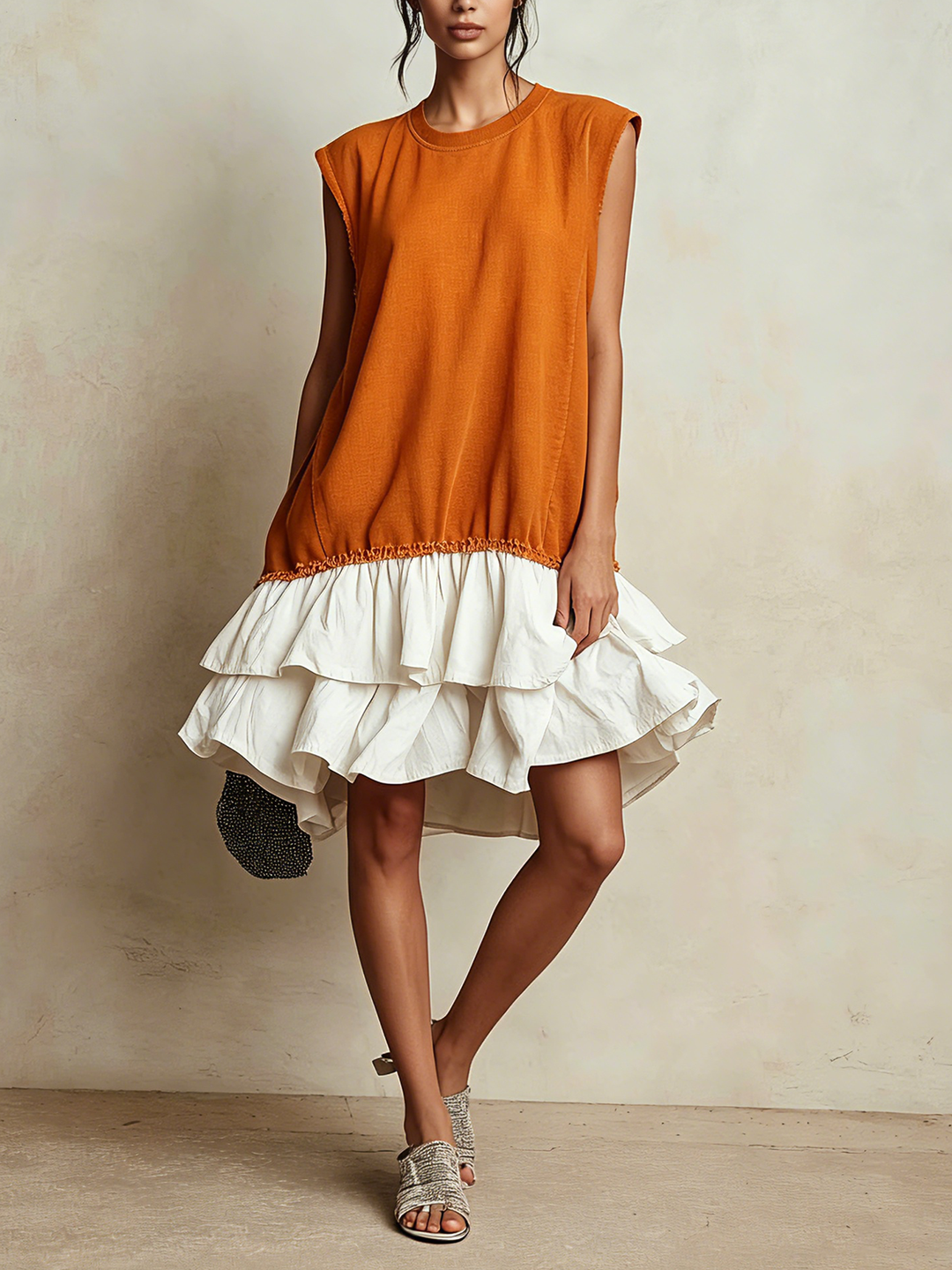 Helena | Casual Color-Block Vacation Dress, Relaxed Fit