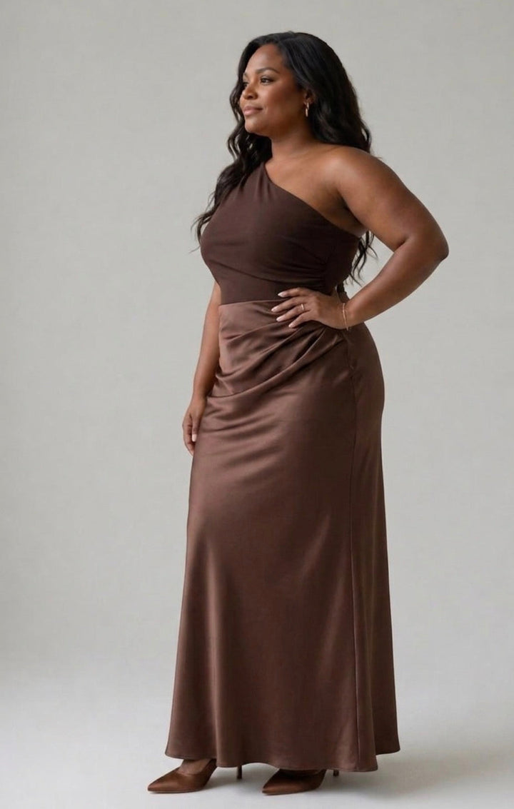 Harrow & Lane™ | Maxi Dress with a Guilt in Satin