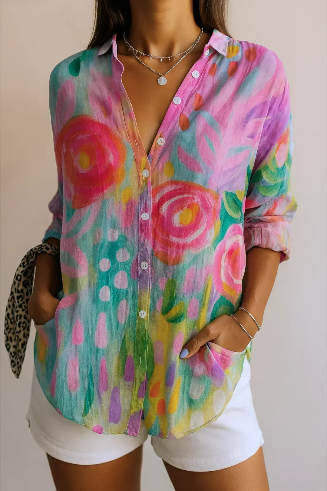 Esperanza | Colorful Pattern Blouse