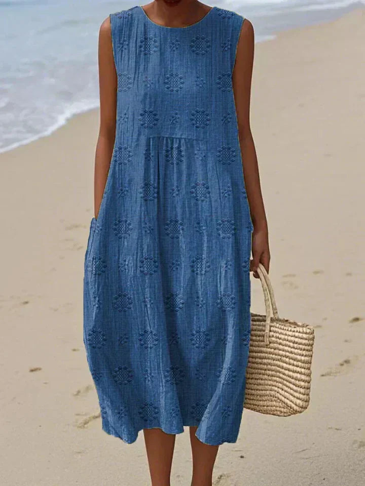 Gemma™ | SLEEVELESS MIDI DRESS