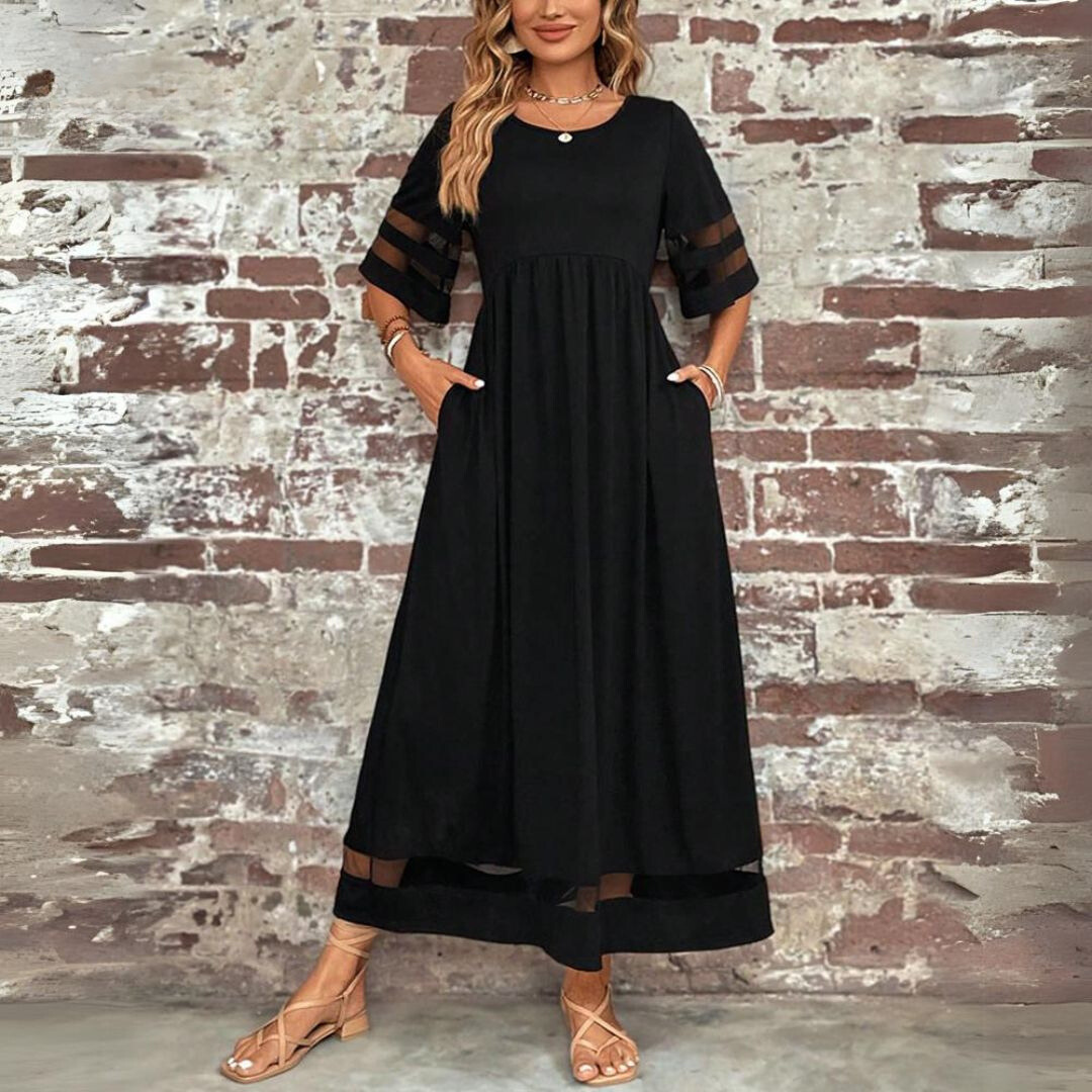 Morena™ – Flattering Tummy-Smoothing Midi Dress