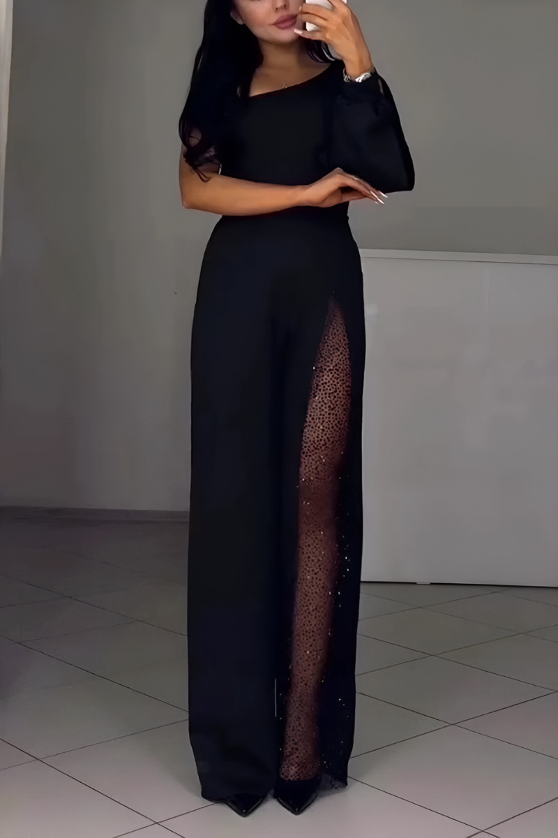 Angela - Elegant Jumpsuit with Shiny Details