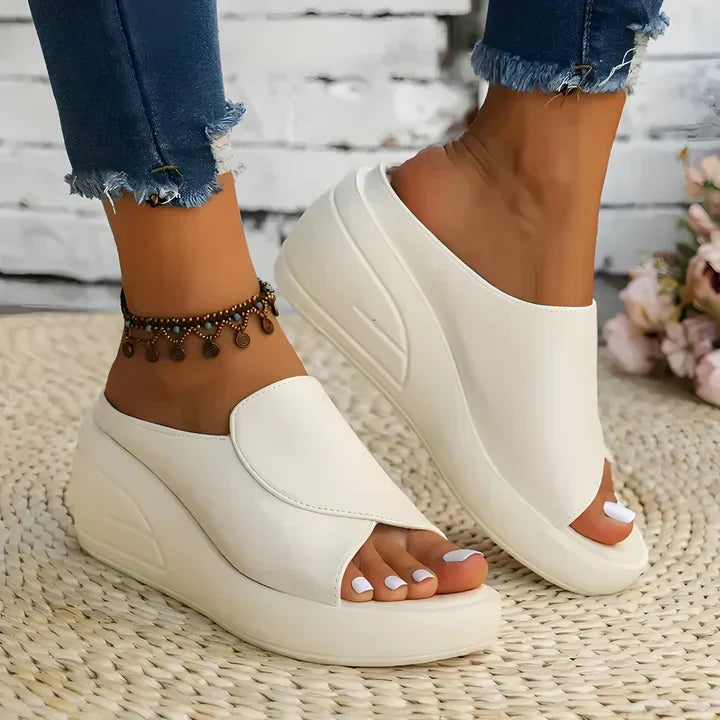 Pascaline™ – Orthopedic Slip-on Wedge Sandals