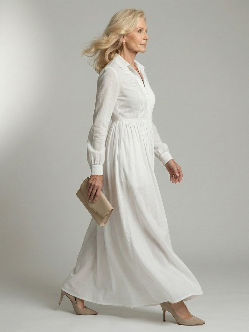 Blanca | Soft Flow Maxi Dress