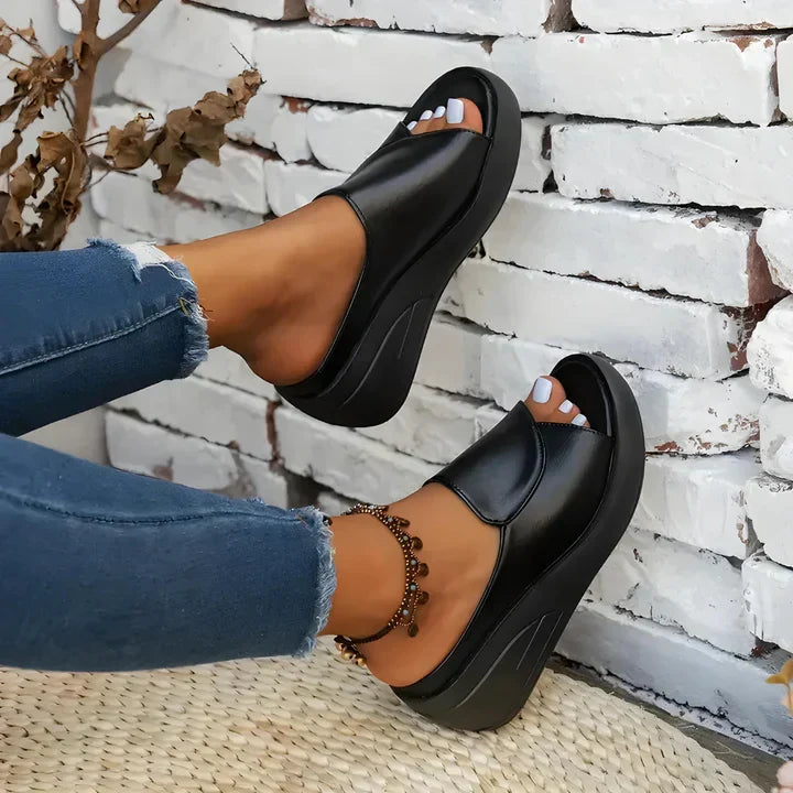 Pascaline™ – Orthopedic Slip-on Wedge Sandals