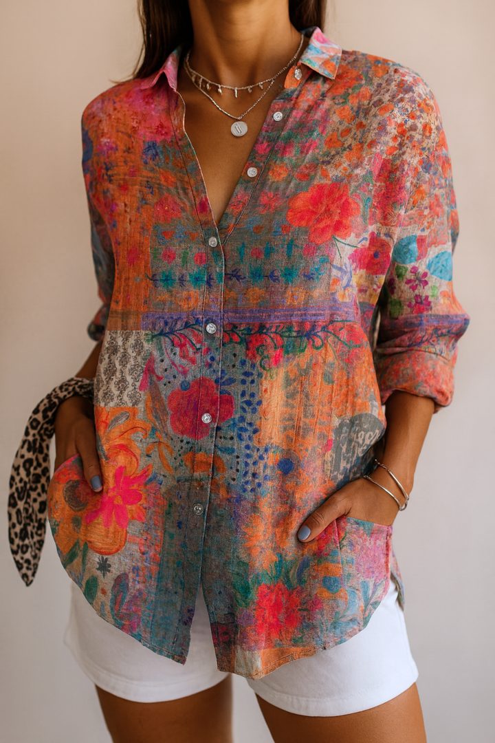 Esperanza | Colorful Pattern Blouse