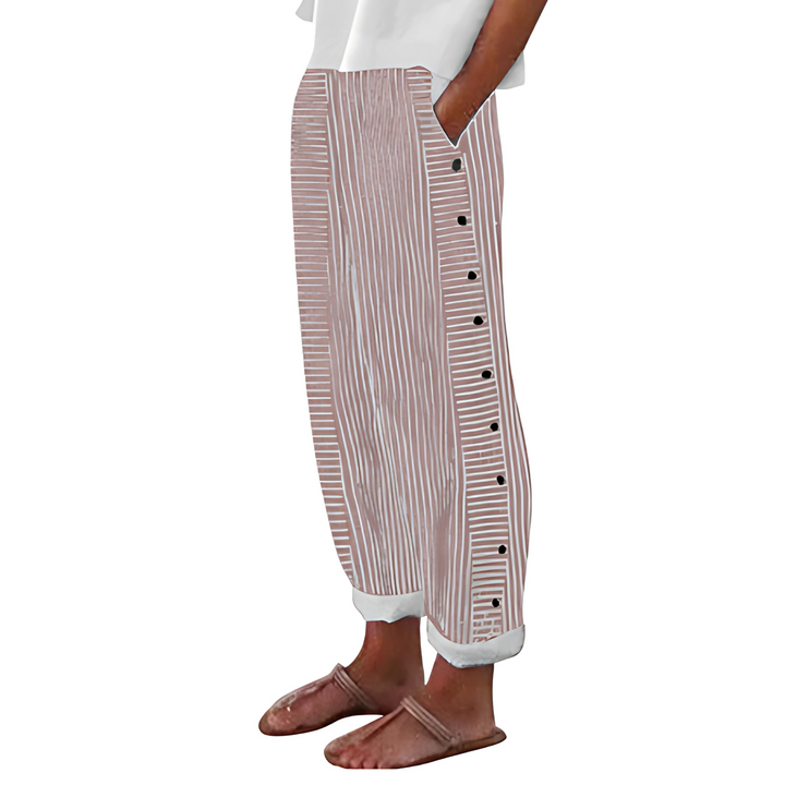 Giuliana | Stylish Summer Striped Pants