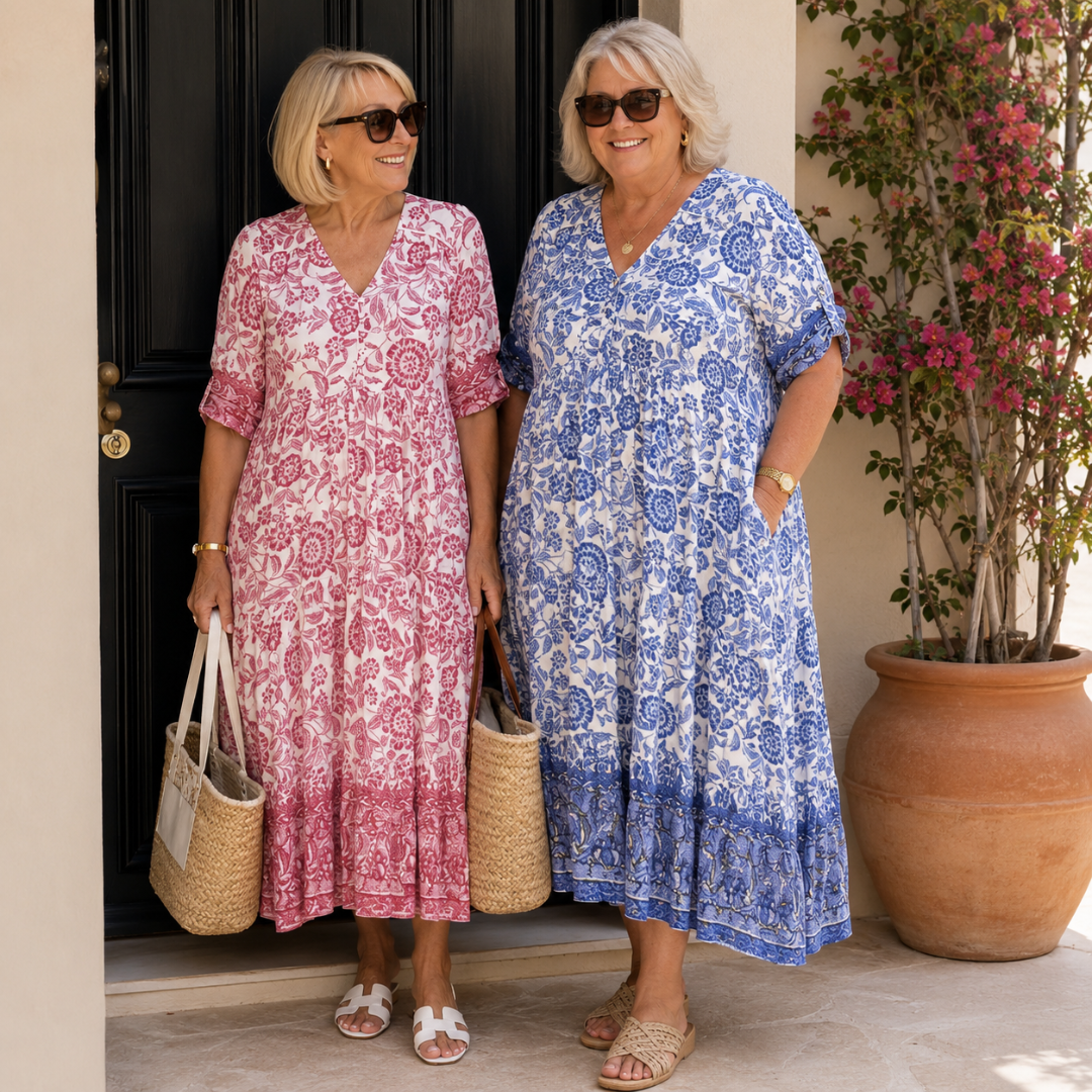Beverley | Graceful V-Neck Floral