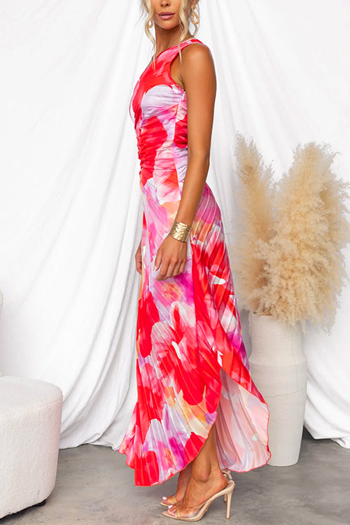 Harrow & Lane™ | Pleated One-Shoulder Dress