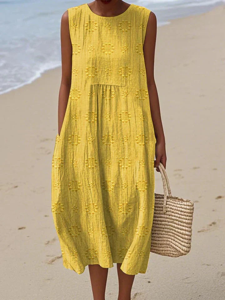 Gemma™ | SLEEVELESS MIDI DRESS