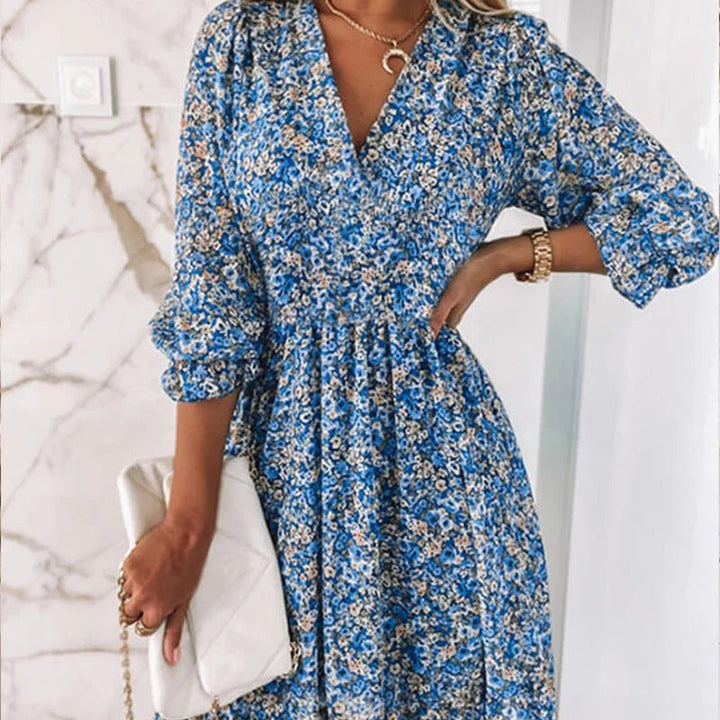 Noreen - Elegant Floral Dress