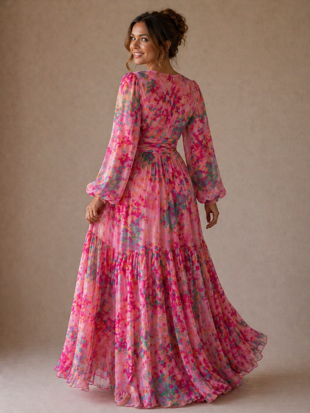 Harrow & Lane™ | Wrap Dress with Floral Print