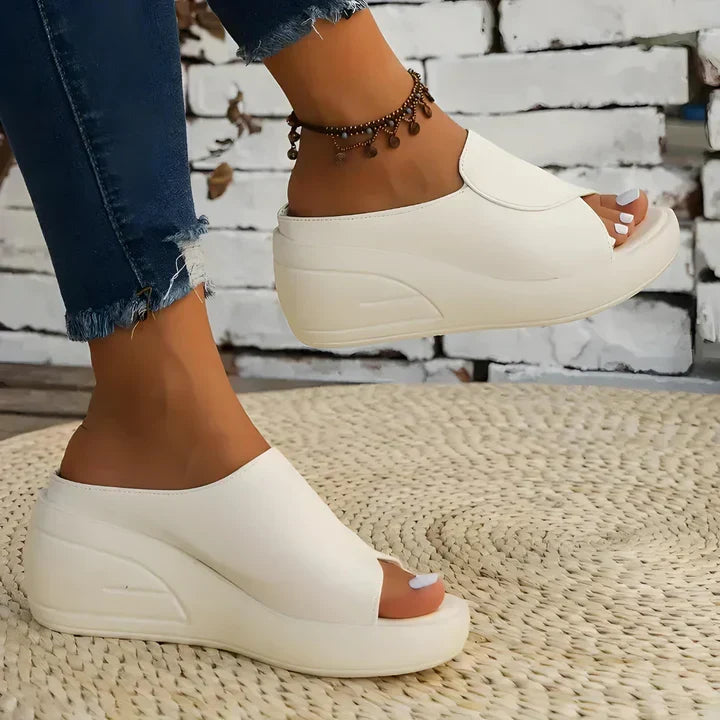 Pascaline™ – Orthopedic Slip-on Wedge Sandals