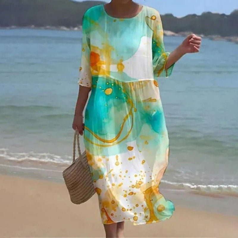 Mietta | Sunset Flower Dress