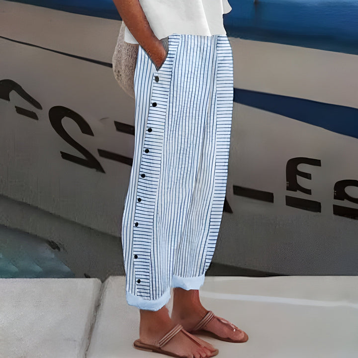 Giuliana | Stylish Summer Striped Pants