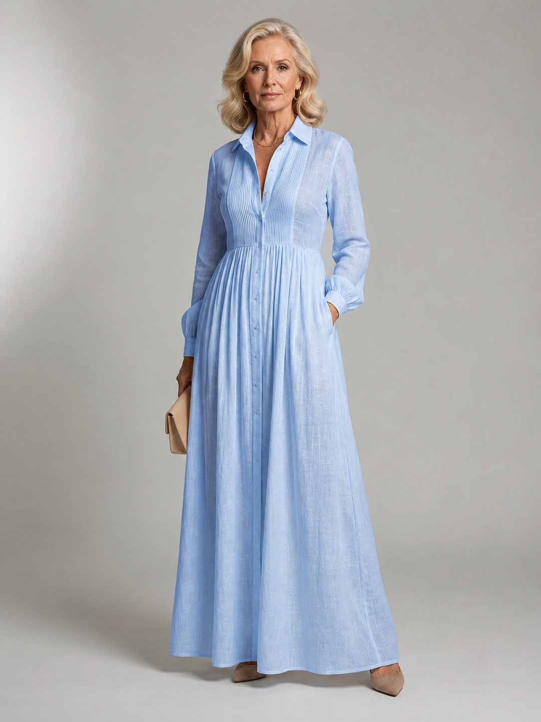 Blanca | Soft Flow Maxi Dress