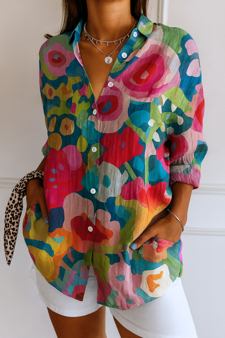 Esperanza | Colorful Pattern Blouse