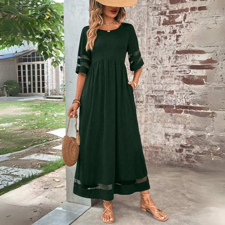 Morena™ – Flattering Tummy-Smoothing Midi Dress
