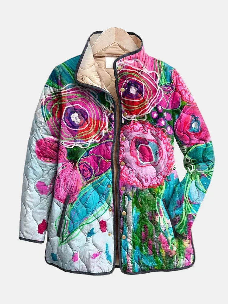 Esme | Elegant Floral Patterned Jacket — Final Edit