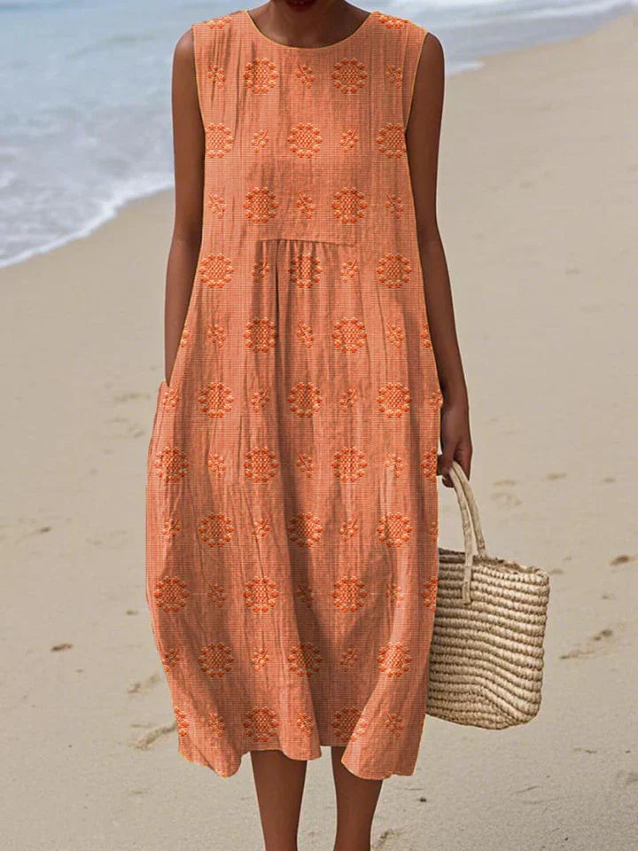 Gemma™ | SLEEVELESS MIDI DRESS