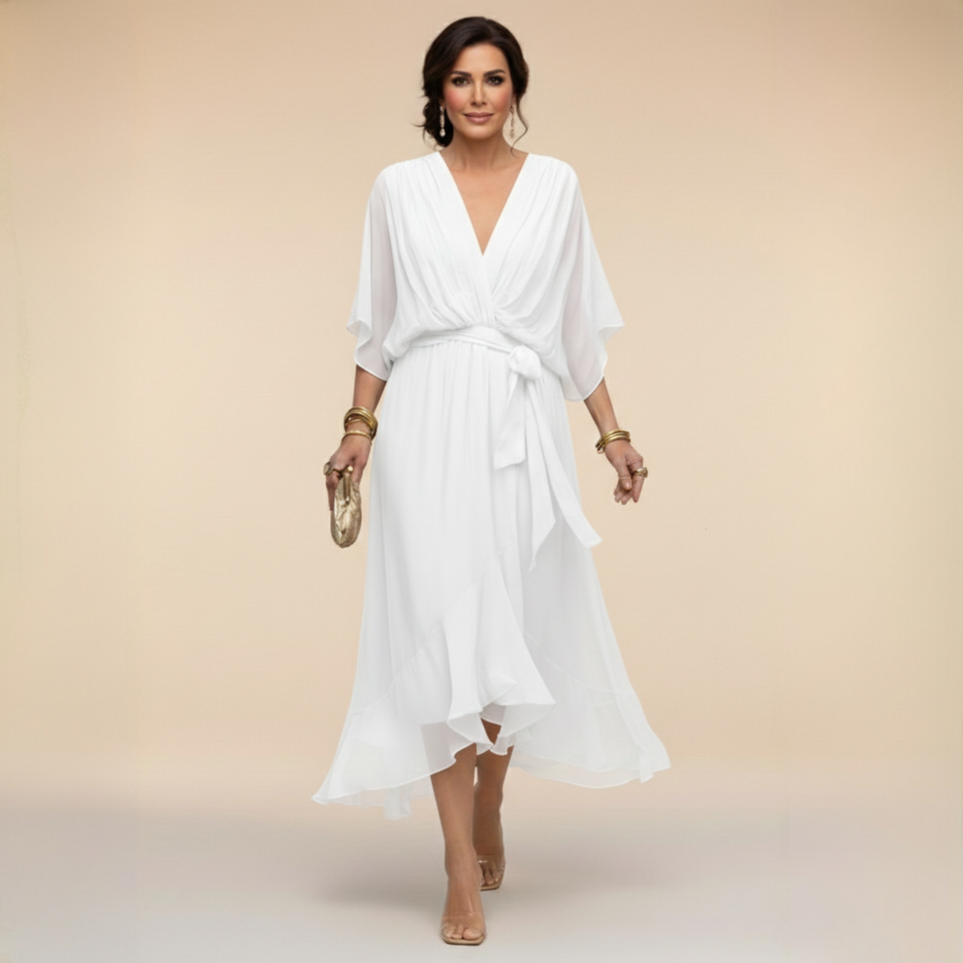 Madeline™ | V-Neck Dress