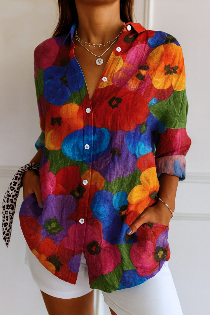 Esperanza | Colorful Pattern Blouse