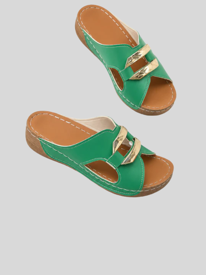 Leopoldine | Orthopedic Wedge Heel sandals™