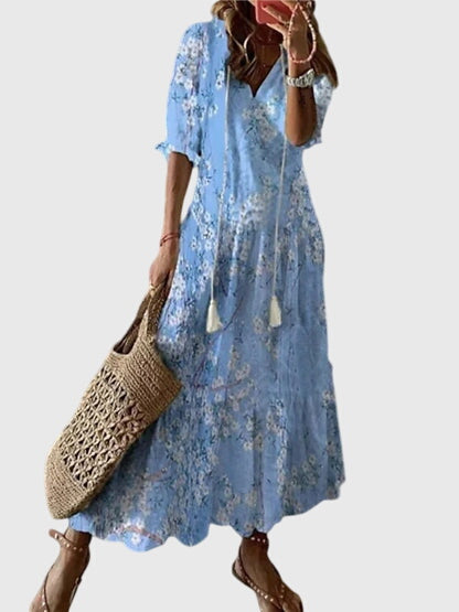 Juanita™ | Boho Vintage Summer Dress