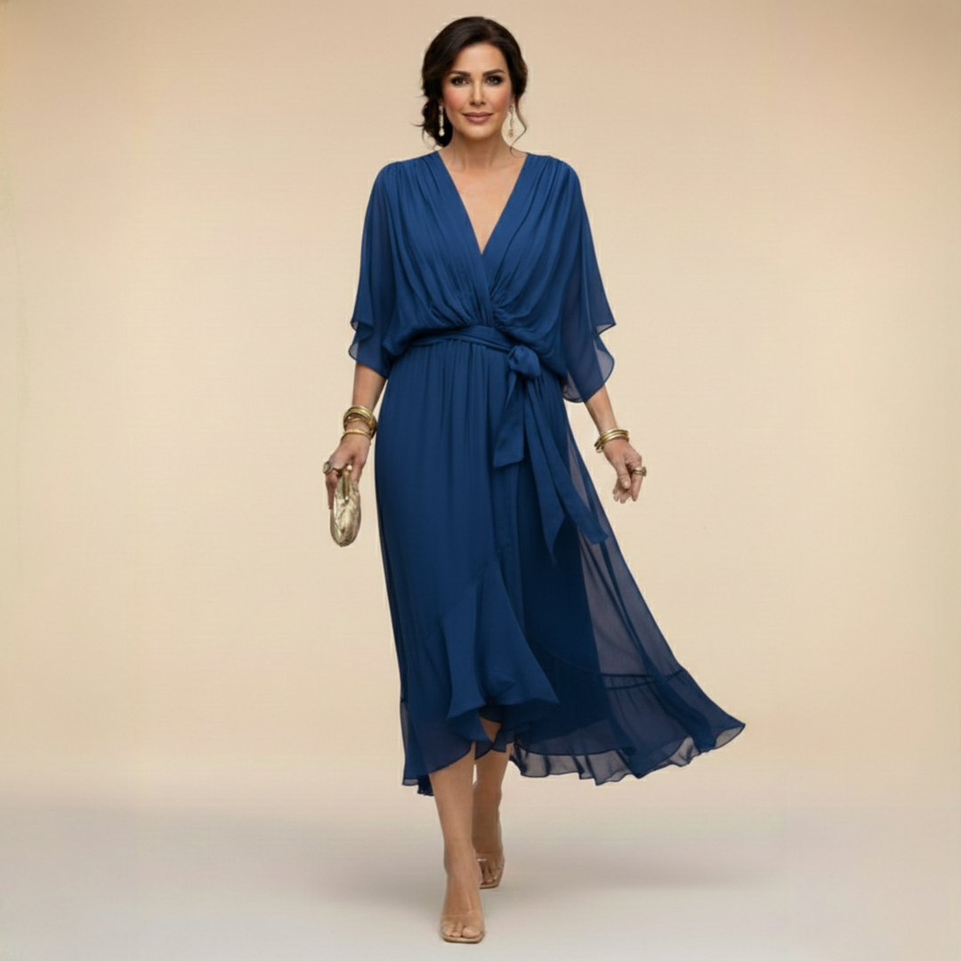 Madeline™ | V-Neck Dress