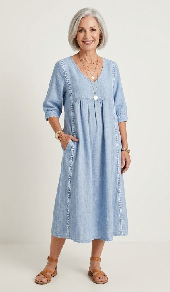 Amparo I Elegance A Line Maxi Dress
