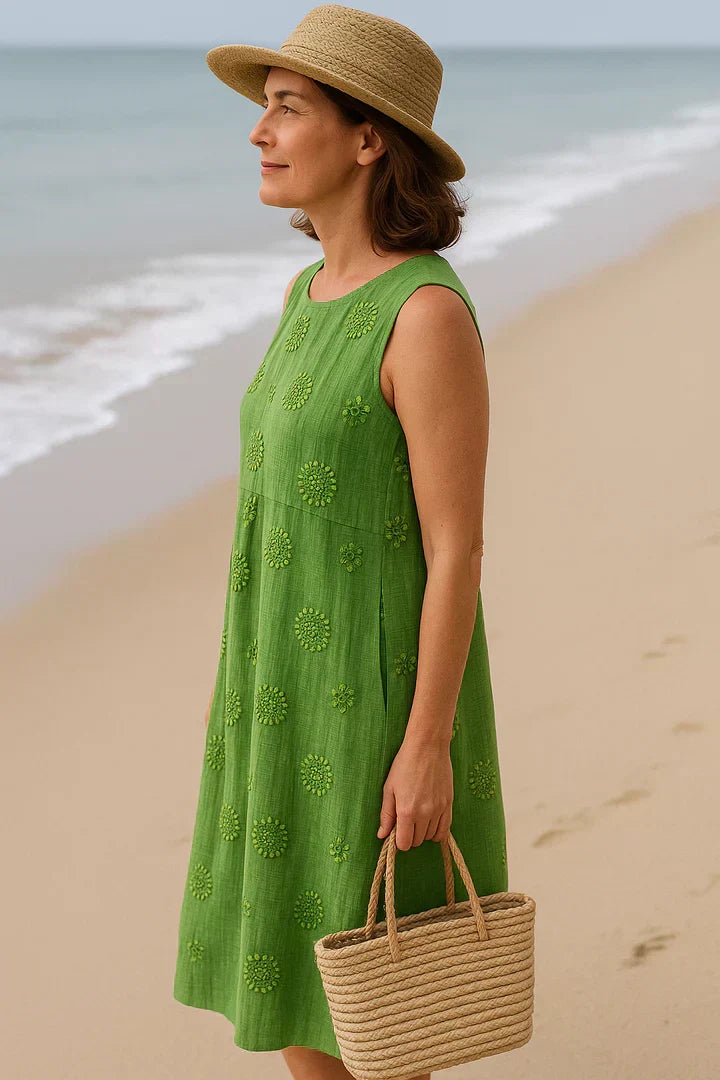 Gemma™ | SLEEVELESS MIDI DRESS