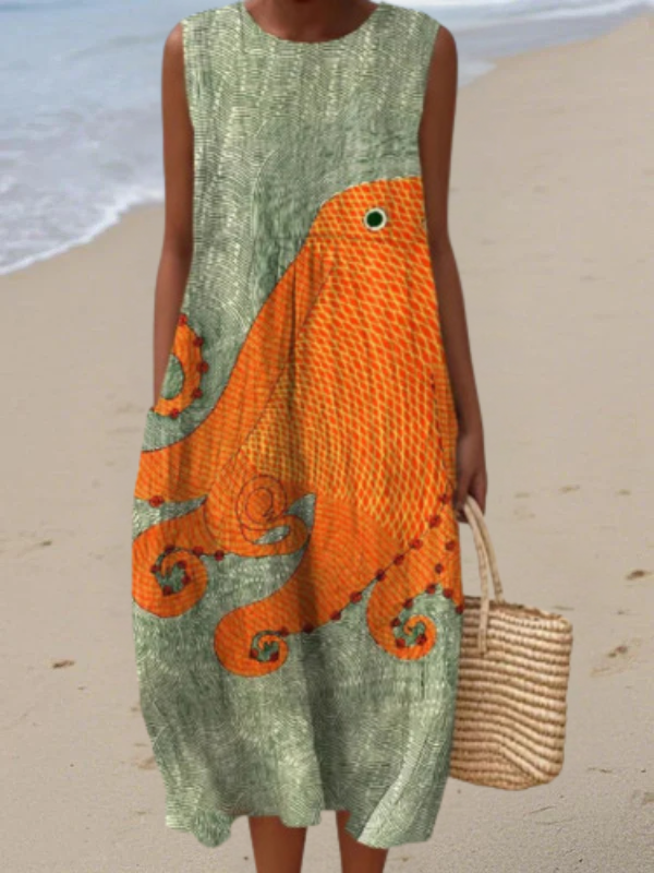 Frances™ Oceanic Midi Dress